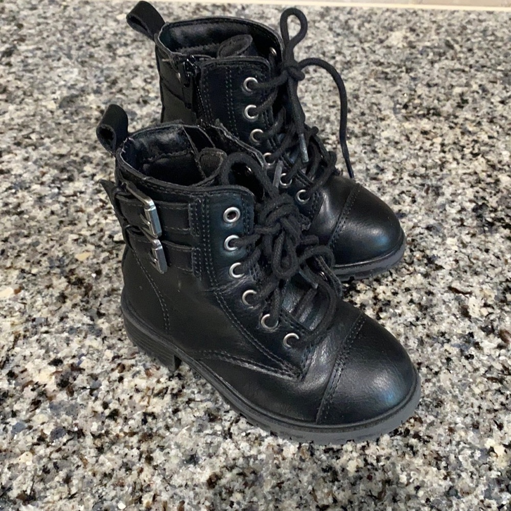 Black Wonder Nation Boots Size 7